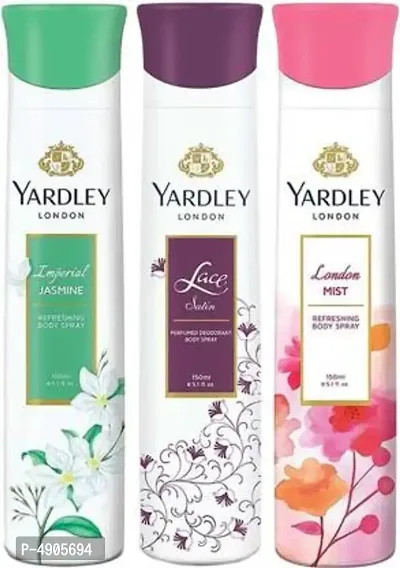 Yardley London Deodorants combo No-72 Combo Set (Set of 3)-thumb0