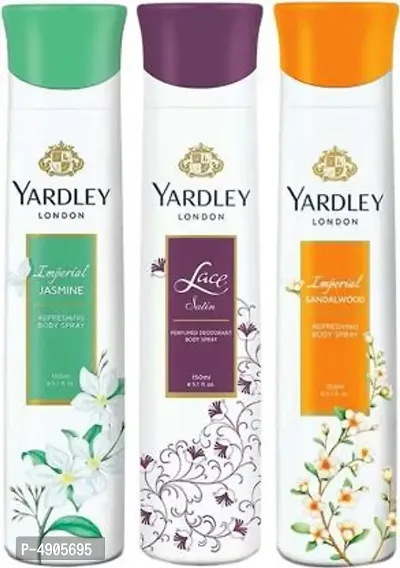 Yardley London Deodorants combo No-73 Combo Set (Set of 3)