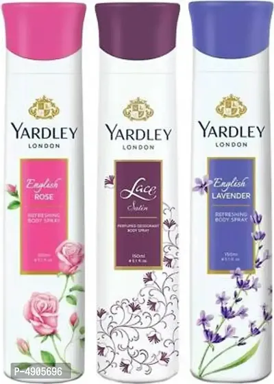 Yardley London Deodorants combo No-74 Combo Set (Set of 3)
