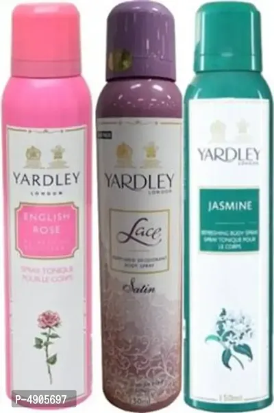 Yardley London Deodorants combo No-75 Combo Set (Set of 3)-thumb0