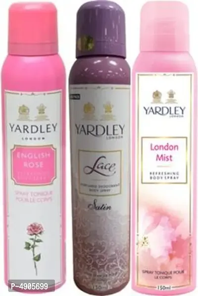Yardley London Deodorants combo No-78 Combo Set (Set of 3)