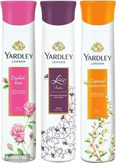 Yardley London Deodorants combo No-79 Combo Set (Set of 3)-thumb0