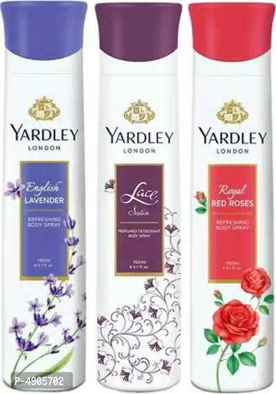 Yardley London Deodorants combo No-82 Combo Set (Set of 3)-thumb0