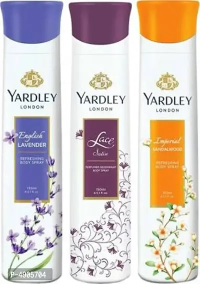 Yardley London Deodorants combo No-84 Combo Set (Set of 3)