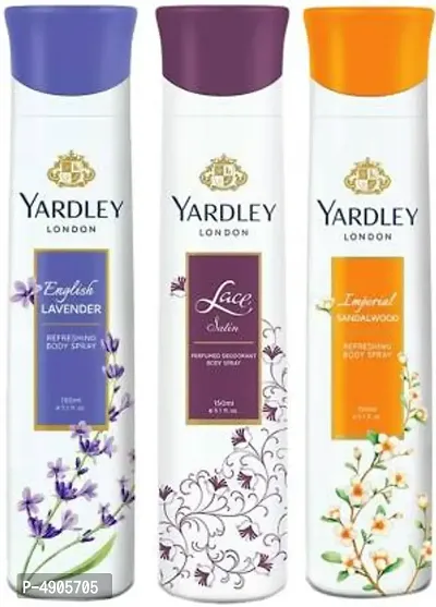 Yardley London Deodorants combo No-85 Combo Set (Set of 3)