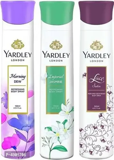 Yardley London Deodorants combo No-86 Combo Set (Set of 3)-thumb0