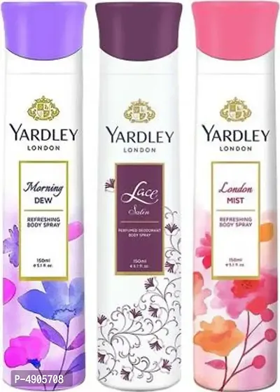 Yardley London Deodorants combo No-88 Combo Set (Set of 3)-thumb0