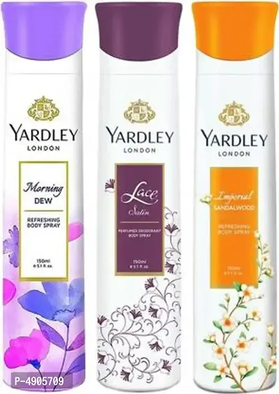 Yardley London Deodorants combo No-89 Gift Set Combo Set (Set of 3)-thumb0