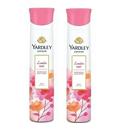 Yardley London Mist Deodorant For Women 150-ML (Pack of 2)