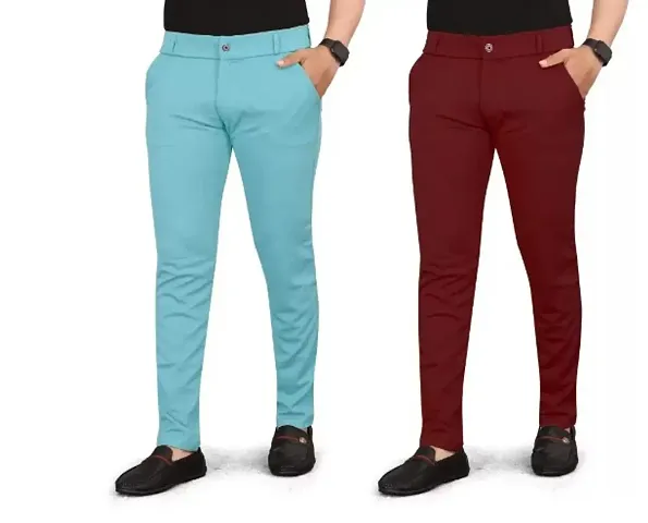 Best Selling Cotton Spandex Casual Trousers 