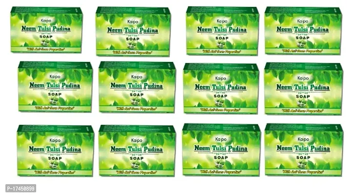 Kaipo neem Tulsi pudina soap pack of 12-thumb0