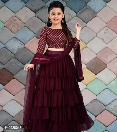 BUTTER FLY NET Party Wear Full Frill Designer Lehenga Choli at Rs 2800 in  Surat