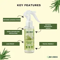 Rosemary Water Anti-Hair Fall Spray with 100% Pure Rosemary Water  Methi Dana 200ml|Hair Growth,Stronger,Denser Hair|24Hr Frizz Control-thumb1