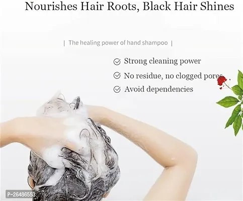 FEIMEE HAIR STRENGTHENING SHAMPOO BAR WITH HIBISCUS, AMLA  BHRINGRAJ-thumb3