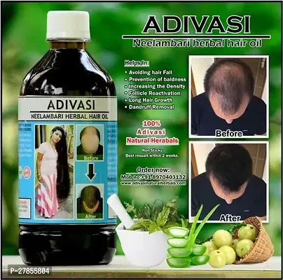 Adivasi NEELAMBARI HAIR OIL FOR All Type of Hair Problem Herbal Growth Hair Oil-thumb3