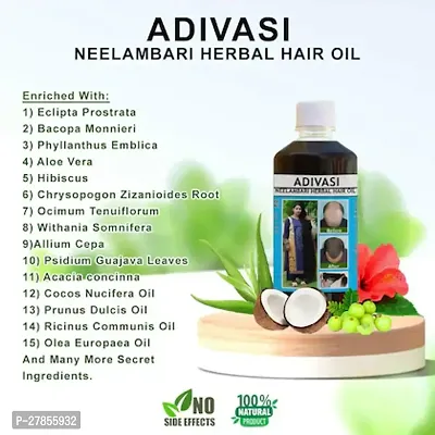 Adivasi Organic Natural Herbal Hair Oil Pack Of  1-thumb3