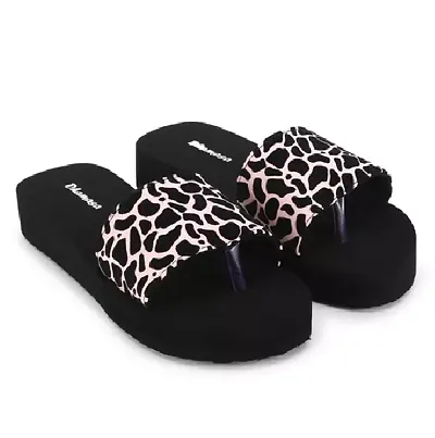 Dhamasa Cheeta design Fashion flipflop slipper for women and girls
