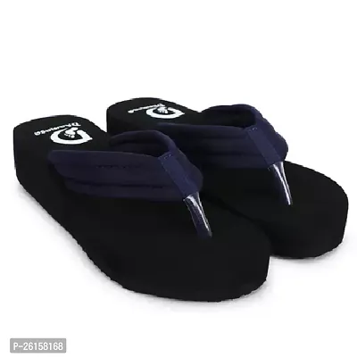 Elegant Black EVA  Flip Flops For Women-thumb0