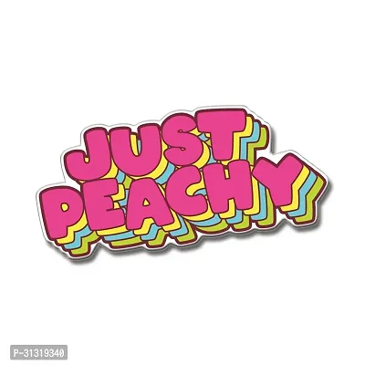 Yey Just Peachy Fridge Magnet Single Piece