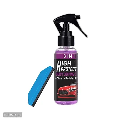 Car Shine 3-In-1 High Protection Car Spray Car Coating Agent Quick Car Coating Spray Water-Proof Fouling Resistance 110Ml