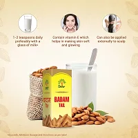Dabur Badam Tail - 100ml | Sweet Almond Oil | Rich in Vitamin-E | For Healthy Hair  Skin | Sharpens Brain | Improves Digestion | Extracted From Almonds-thumb4