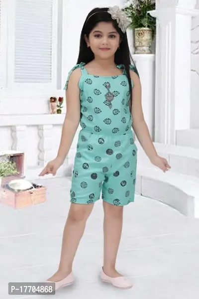 Girls Fancy Noodle Strap Sky Blue Jumpsuit For Party, Festive  Ethnic Wear.