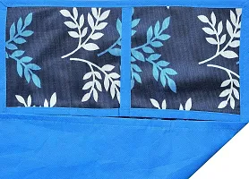 microwave/oven Top cover with 4 utility pockets(14 x 36 inches)-Blue-thumb2