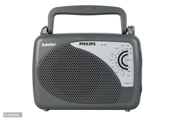 Philips Radio DL167/94 with MW/SW/FM Bands, 2xR20 (UM1),External 3V DC (Optional)-thumb0