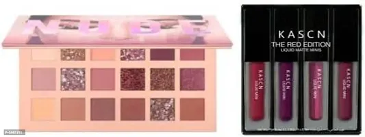 Nude Palette  Red Mini Liquid Ultra Smooth Matte Lipstick  (2 Items in the set)-thumb0