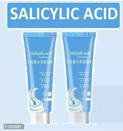 Salicylic Acid Ice Cream Mask Tube 240 ml pack of 2  (240 ml)-thumb0