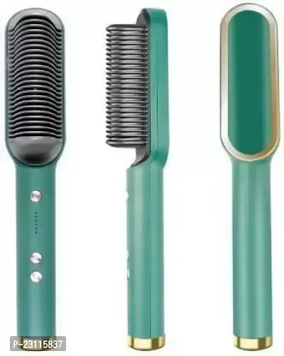 Hair Straightener Brush,Hair Straightening Iron Comb Styler G24 Professional 2in1 Hair Straightener Comb Electric Brush with 5 Level G24 Hair Straightener Brush  (Multicolor) cc-thumb0