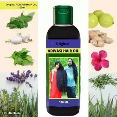Adivasi Neelambari Medicine All Type of Hair Problem Herbal Growth Hair Oil-thumb0