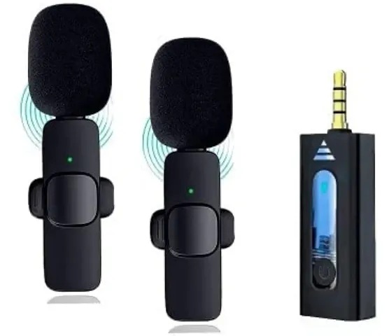 K35 Dual 2 Wireless Microphone Android Smartphones Camera Phone Wireless Mic_C06-k35 Dual Mic 205