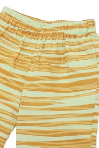 EBRY 100% Cotton Fabric Stripe Printed Yellow Colored Shirt  Palazzo Set for Kids|ASSAKIDS13-thumb4