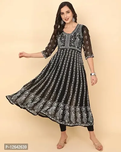 Designer Embroidered Kurti For Women