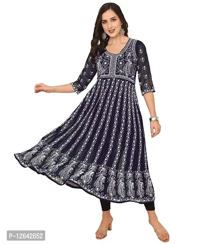 Designer Embroidered Kurti For Women-thumb0