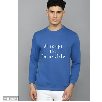 Mens Full Sleeve Impossible Printed Sweatshirt-thumb0