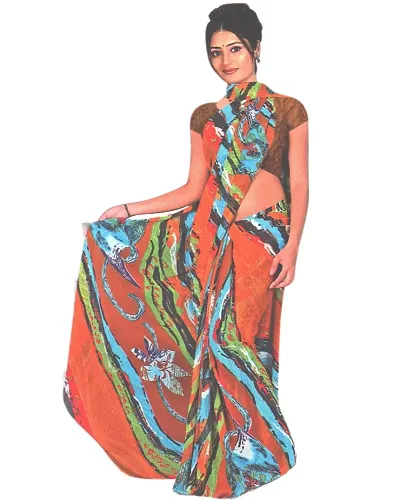 New In synthetic sarees 