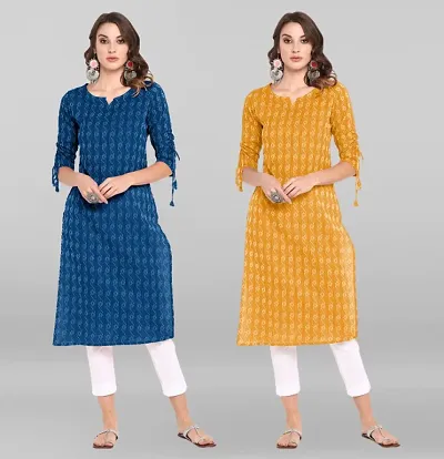 Beautiful And Casual Kurta For Women Pack Of 2