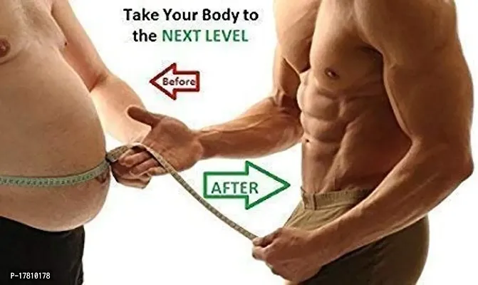 DRIZLING Tummy Trimmer with Sweat Belt Combo Weight Loss Fitness Equipment for Women  Men Multipurpose Body Toner Sweat Belt-thumb3