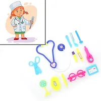 Doctor Play Set with Foldable Suitcase, Doctor Set Toy Game Kit, Compact Medical Accessories Toy-thumb2