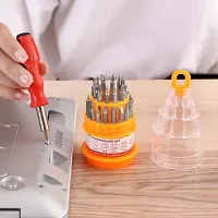 Screwdriver Set, Steel 31 in 1 with 30 Screwdriver Bits, Professional Magnetic Driver Set, for PC/Household/Furniture/Tablet/Game Console/Electronic Devices Magnetic 31 in 1 Repairing Screwdriver Tool-thumb4
