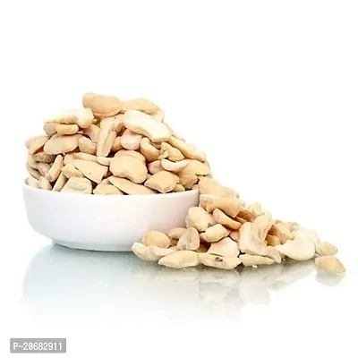 Premium Quality Broken 4-Piece Cashew Nuts Spit Cashews (Kaju 4 Tukda) (500 Gram)-thumb0