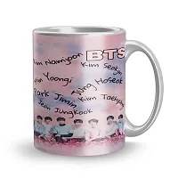 Ramesh Meena Multicolour BTS Printed Coffee Mug  Tea Cup for Boyfriend Girlfriend Brother Sister Boy Girl-thumb1