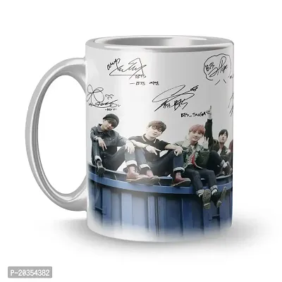 Ramesh Meena BTS Army Signature Coffee Mug  Tea Cup for Boyfriend Girlfriend Brother Sister Boys Girls