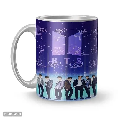 Ramesh Meena Art BTS Army Printed Mug Multicolour Coffee Mug  Tea Cup for Boyfriend Girlfriend Brother Sister Brother Boy Girls