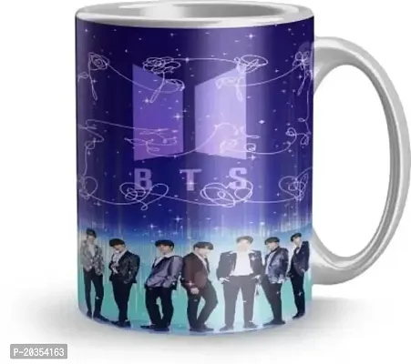 Ramesh Meena Art BTS Army Printed Mug Multicolour Coffee Mug  Tea Cup for Boyfriend Girlfriend Brother Sister Brother Boy Girls-thumb2