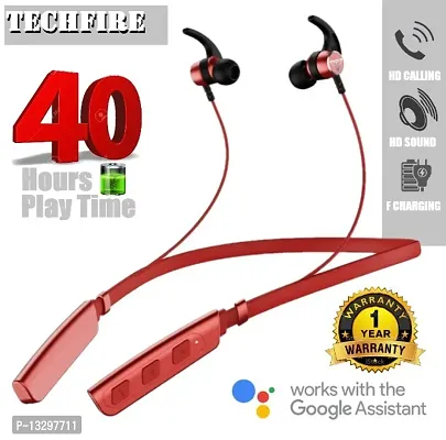 TECHFIRE Fire 500v2 Neckband hi-bass Wireless headph-thumb0