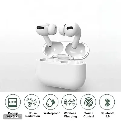 Airpod Pro TWS buds Wireless Earbuds  Headset  With Wireless Charging Case Active noise cancellation-thumb0