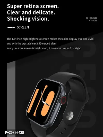 T500 Smart Watch  Bands Waterproof Ip68 ECG M (Black Strap)-SMARTWATCHES FOR MEN AND WOMEN